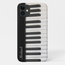 Personalise Piano iPhone Case