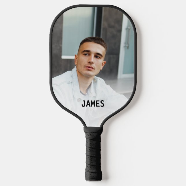Personalise Pickleball Name and photo Pickleball Paddle (Front)