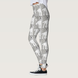 Personalise Poodle Yoga Workout Leggings