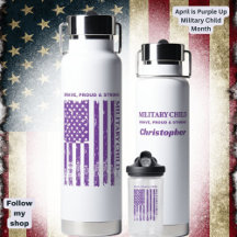 Personalise Purple Up Military Child & Adult