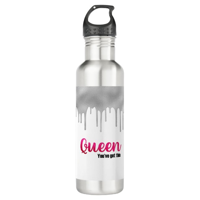 Personalise Queen You Got Water Bottle (Front)