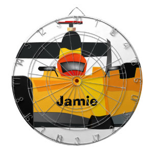 Personalise Race Car Birthday Party Gifts Dartboard