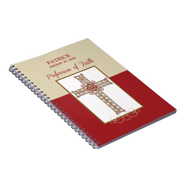 Personalise, RCIA Blessings on Profession of Faith Notebook (Right Side)