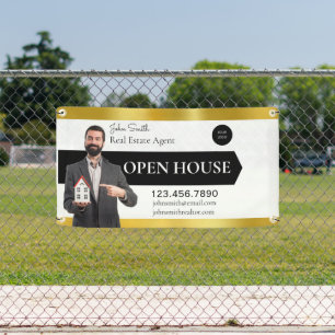 Personalise Real Estate Agent Open House Detailed  Banner