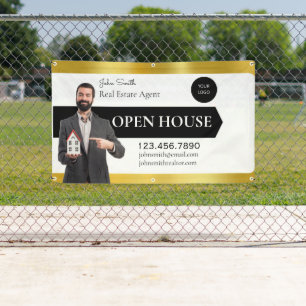 Personalise Real Estate Agent Open House Detailed  Banner
