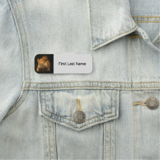 Personalise Red Squirrel Animal Name Tag