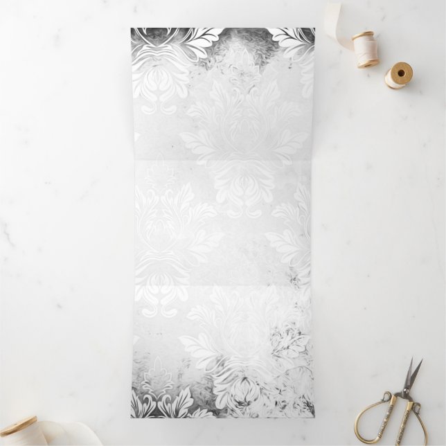 Personalise Redesign from Scratch Create Your Own Tri-Fold Holiday Card (Inside)