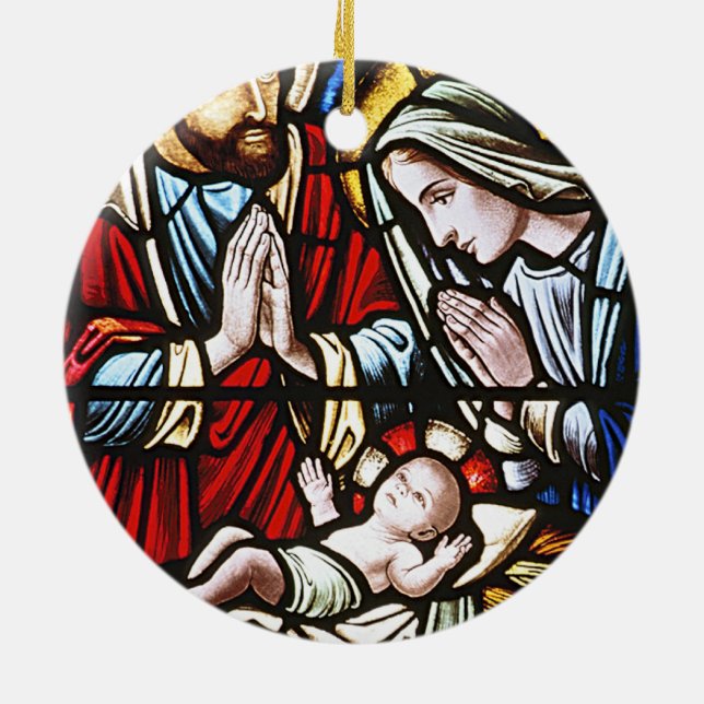 Personalise Religious Theme Ornament (Back)