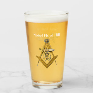 Personalise Shriners Glass