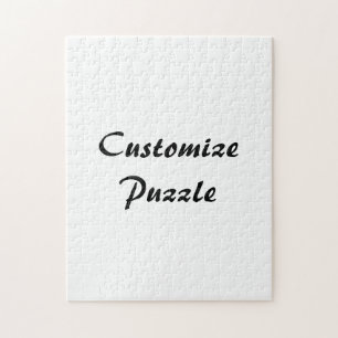 personalise simple custom 11" x 14", 252 piece jigsaw puzzle