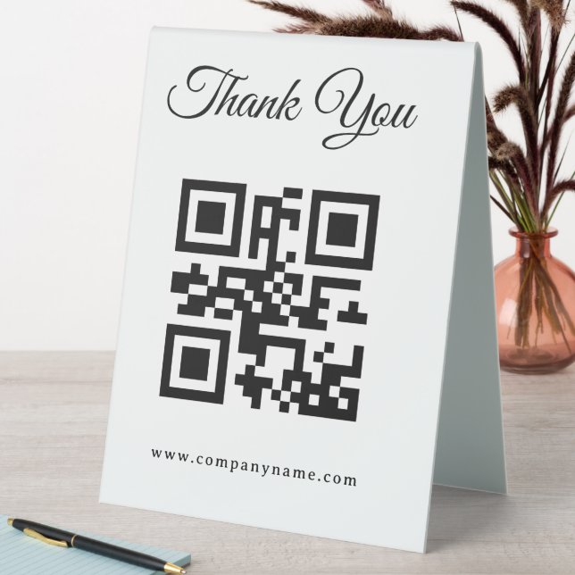 personalise simple custom  6" x 8" Plastic (In SItu (Table))