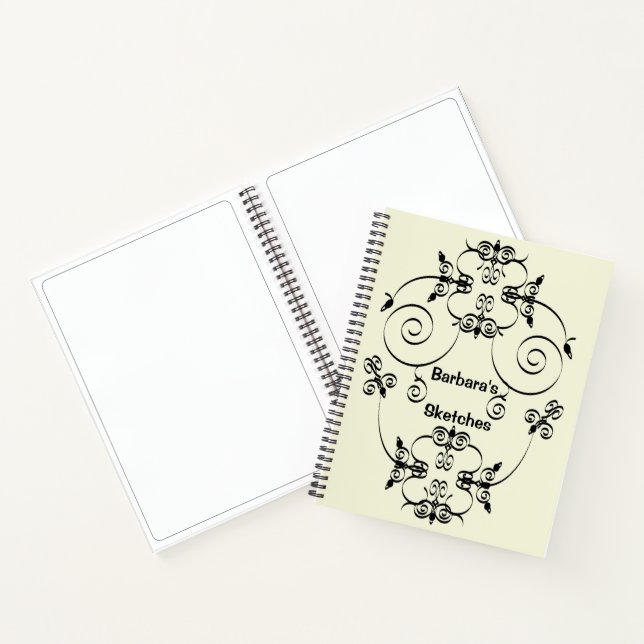 Personalise Sketches Notebook (Inside)