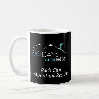 Personalise Ski Days Best Days Winter Snow Mug