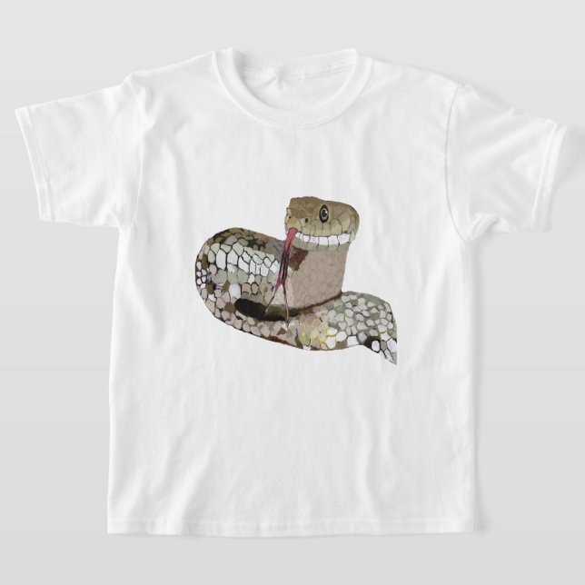 Personalise Snake Transformation T-Shirt (Laydown)