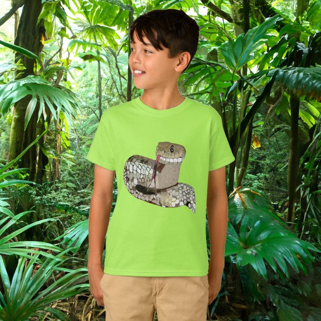 Personalise Snake Transformation T-Shirt (Creator Uploaded)