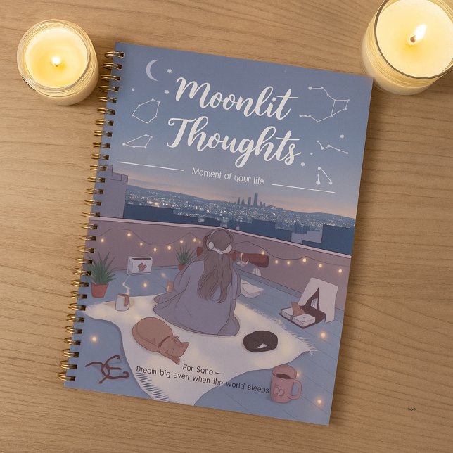 Personalise Stargazing Moonlit Cute Back to School Planner (Creator Uploaded)