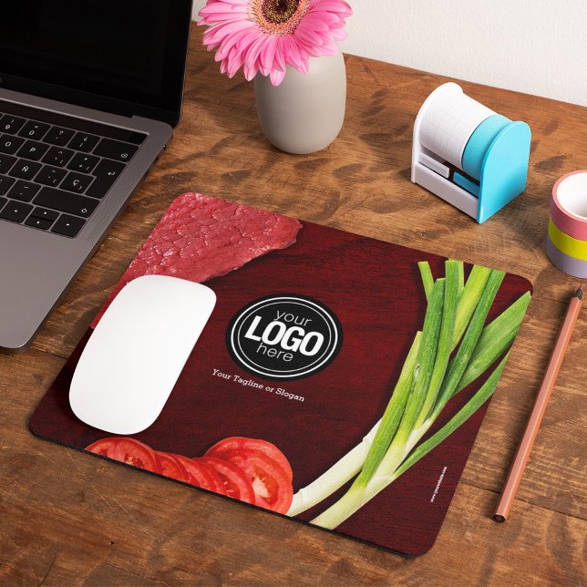 Personalise steak restaurant theme mouse mat (Creator Uploaded)