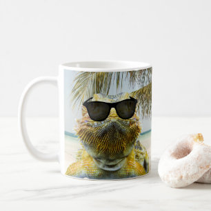 Personalise Summer Beach Fun Coffee Mug