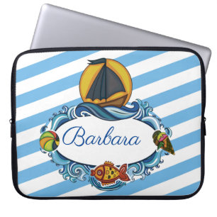 Personalise Summer Fun Electronics Bag