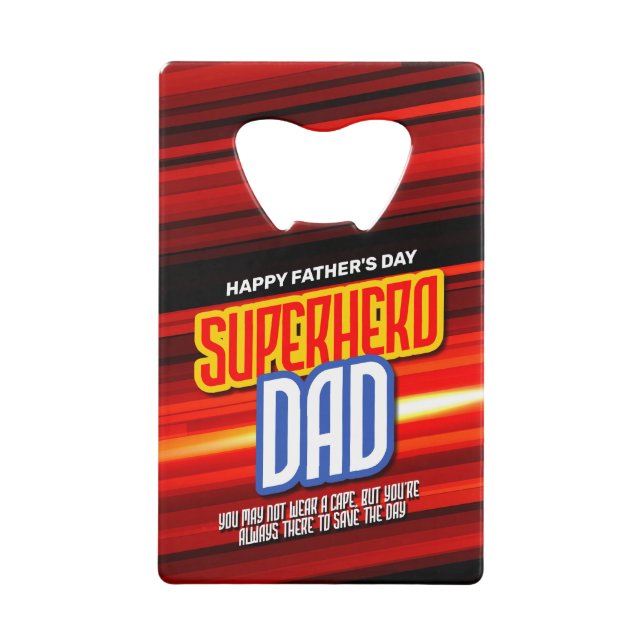 Personalise SuperHero Dad (Front)
