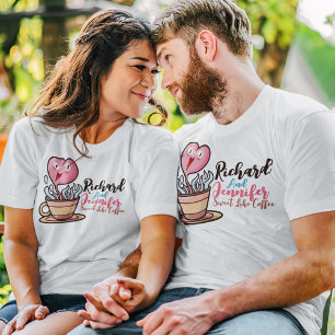 Personalise Sweet Like Coffee T-Shirt