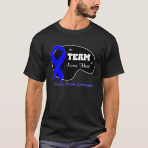 Personalise Team Name - Colon Cancer T-Shirt