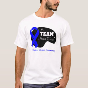 Personalise Team Name - Colon Cancer T-Shirt