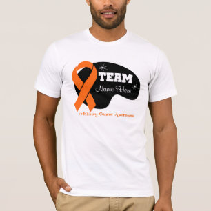 Personalise Team Name - Kidney Cancer T-Shirt