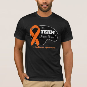 Personalise Team Name - Leukaemia T-Shirt