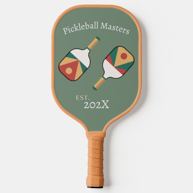 Personalise Team Pickleball Paddle (Back)