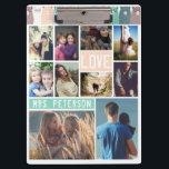 Personalise Ten Photo Collage Clipboard<br><div class="desc">Personalise Ten Photo Collage Clipboard</div>