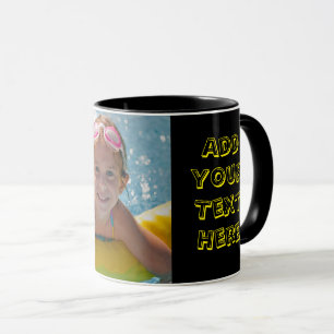 Personalise Text Custom Kids Photo Gift Coffee Mug