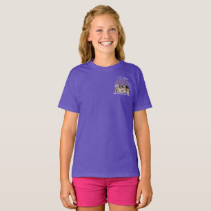 Personalise Text Dog Pack Club T-Shirt