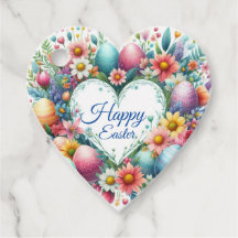 Personalise The Easter Gifts Spring flowers Tags