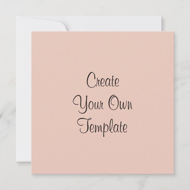 Personalise these 5.25"x5.25" Invitations (Front)