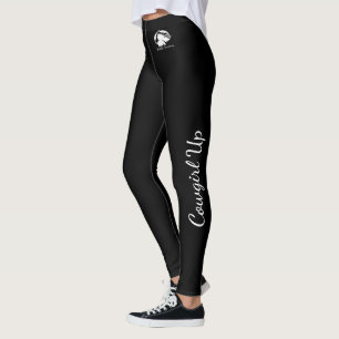 "Personalise These" Leggings - White B&B Logo