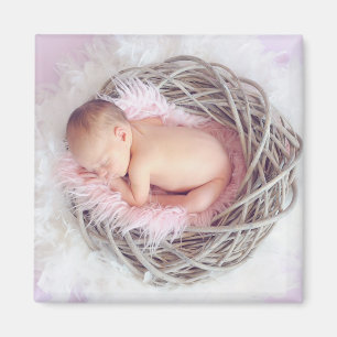 Personalise this Baby Photo Magnet