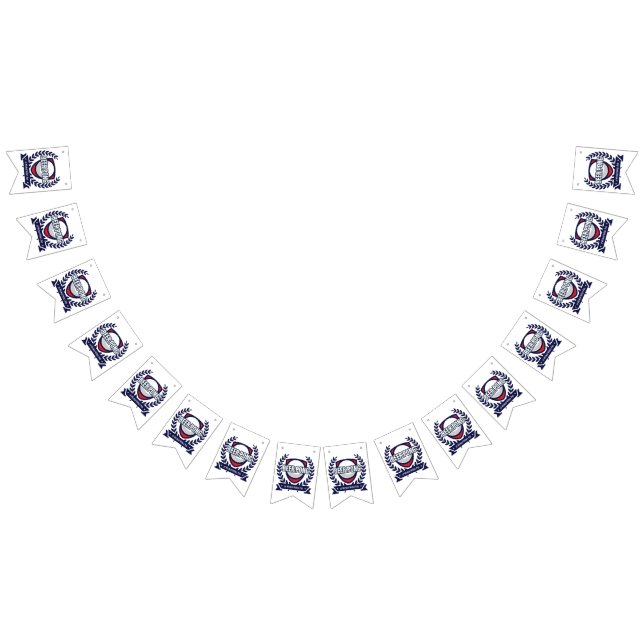 Personalise This Beer Pong Logo Bunting (All)