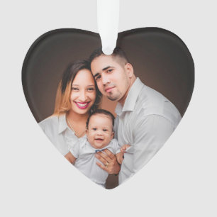 Personalise this cute Heart Ornament Keepsake