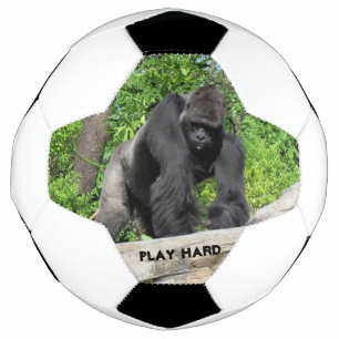 Personalise This Gorilla Soccer Ball - Play Hard