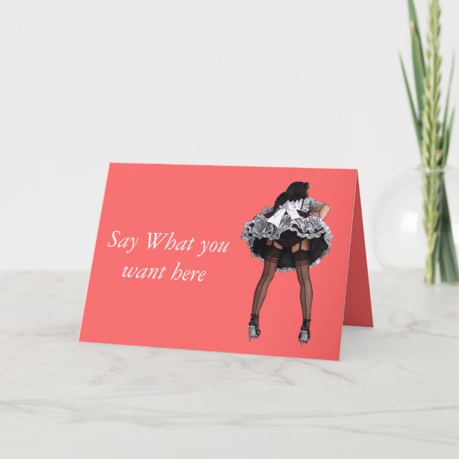 Personalise this Greeting Card (Front)