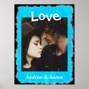 Personalise this "Love" Poster with Your Picture