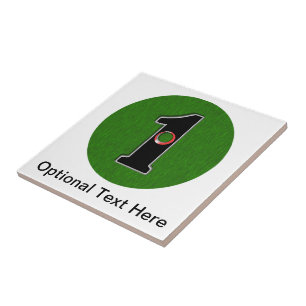 Personalise this Lucky Golfer Hole in One Design! Tile