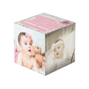Personalise this Photo Cube with Your Baby's Pics
