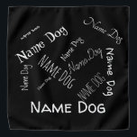 Personalise this template, NAME PET, Bandana<br><div class="desc">Hello customer, you can intervene on the writings of this product and customise it to your liking. Inserting the name or telephone number in the collar can be useful in case of loss of your dog or cat. To do this look on the right side of this post and click...</div>