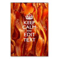 Personalise This with Keep Calm and Sizzling Bacon
