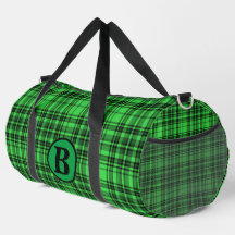 Personalise trendy Name Chequered Plaid