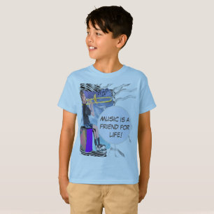 Personalise Trombone Music Is A Friend For Life! T T-Shirt