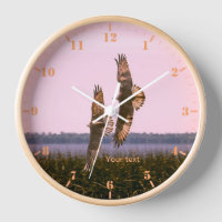 Personalise Two Ospreys in flight