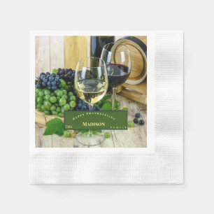 Personalise Unique Thanksgiving Napkin